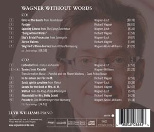 Produktbild: Wagner ohne Worte-Klaviertranskriptionen