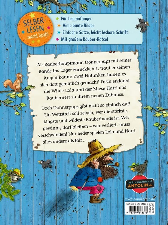 Produktbild: Der wilde R&auml;uber Donnerpups (Leseanf&auml;nger, Bd. 2)