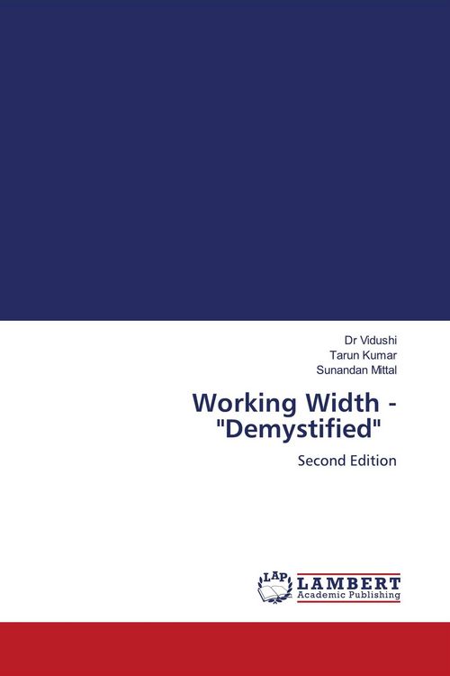 Produktbild: Working Width - "Demystified"