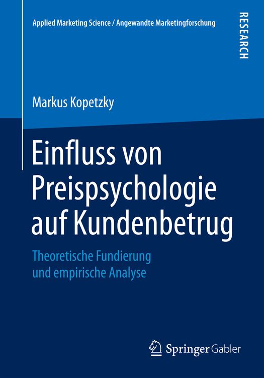Produktbild: Einfluss von Preispsychologie auf Kundenbetrug