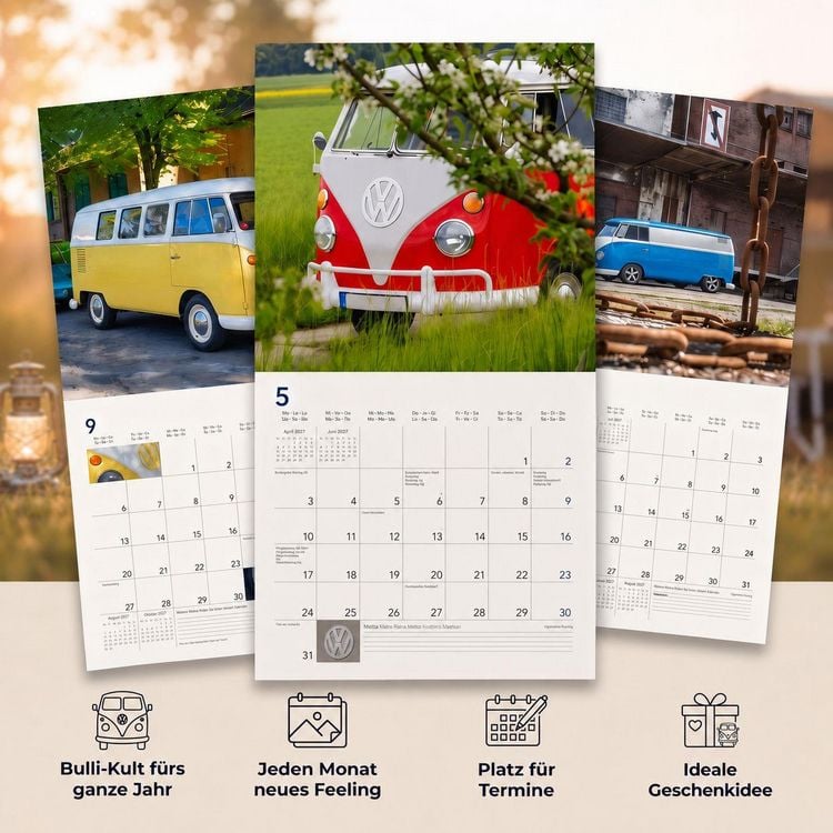 Produktbild: VW Bullikalender 2027