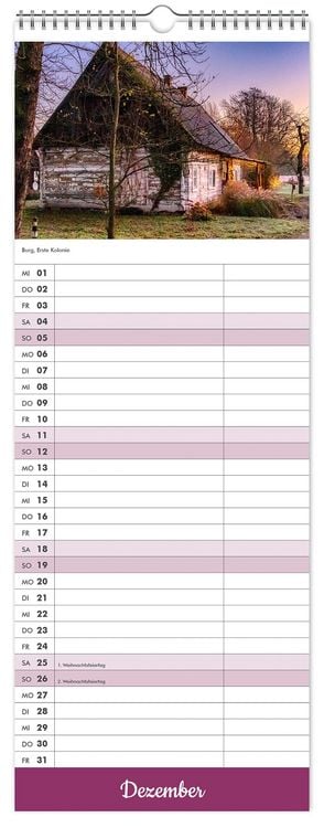 Produktbild: K&uuml;chenkalender Spreewald 2027 NEU! inkl. Rezepte