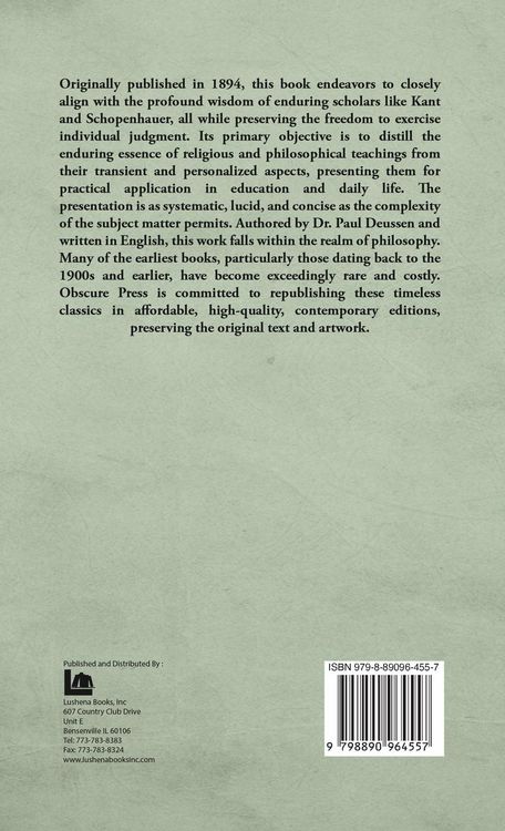 Produktbild: The Elements of Metaphysics Being a Guide for Lectures and Private Use