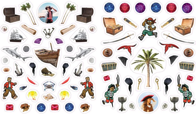 Produktbild: EyeLike Stickers: Pirates
