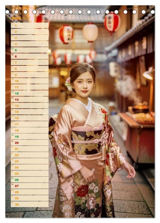 Produktbild: Japanische Lebensart (Tischkalender 2027 DIN A5 hoch), CALVENDO Monatskalender