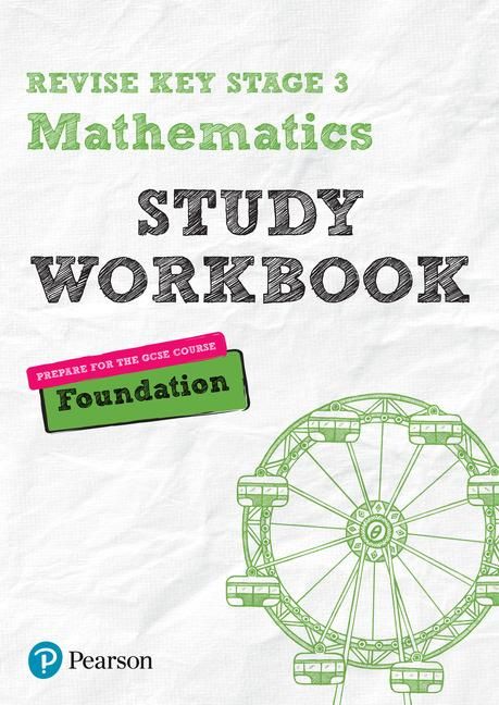 Produktbild: Pearson REVISE Key Stage 3 Maths (Foundation) Study Workbook for preparing for GCSEs - for 2026, 2027 exams