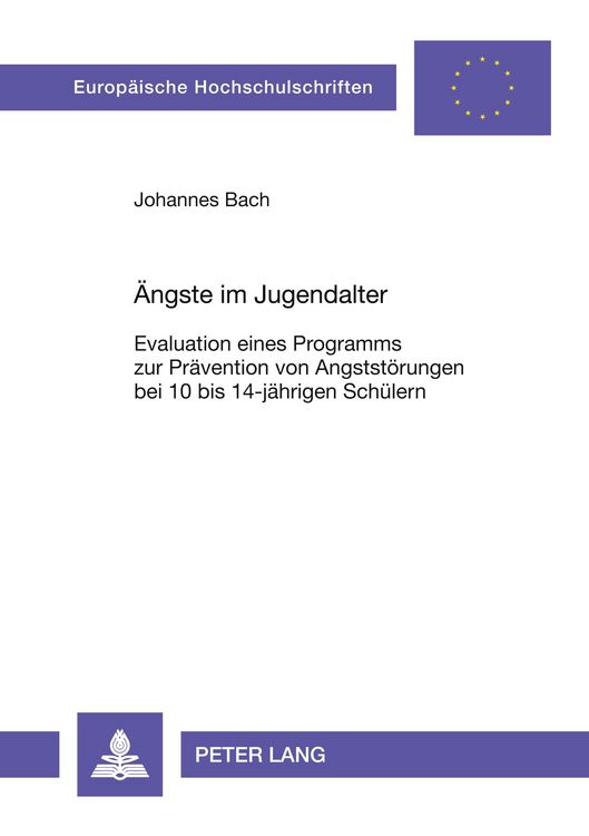 Produktbild: &Auml;ngste im Jugendalter