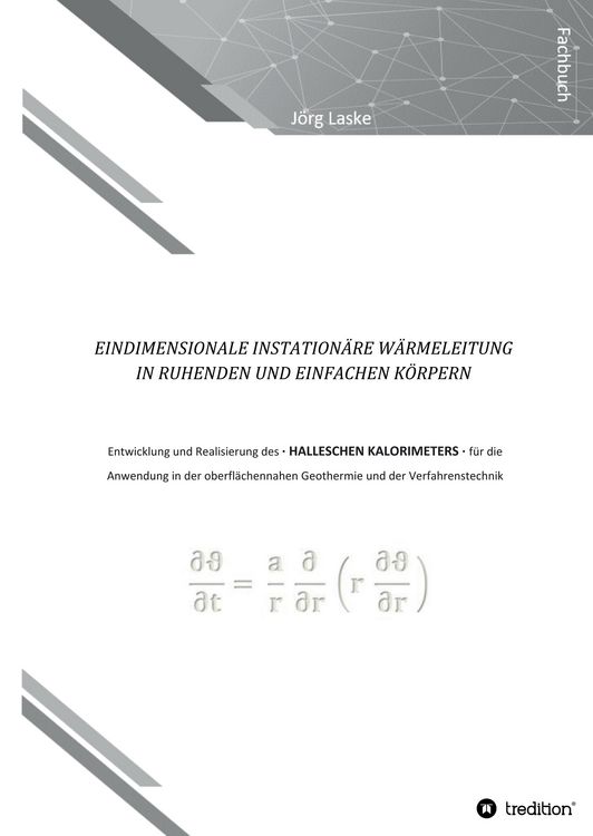 Produktbild: Eindimensionale und instation&auml;re W&auml;rmeleitung in ruhenden und einfachen K&ouml;rpern