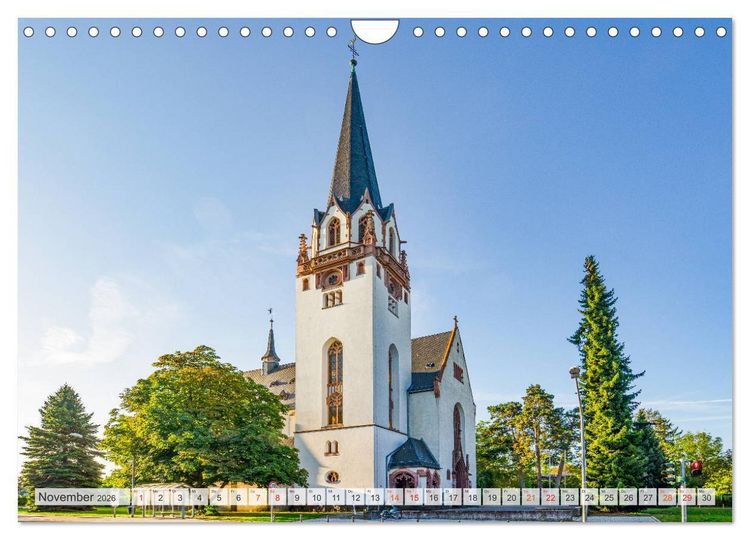 Produktbild: Bad Nauheim Impressionen (Wandkalender 2026 DIN A4 quer), CALVENDO Monatskalender