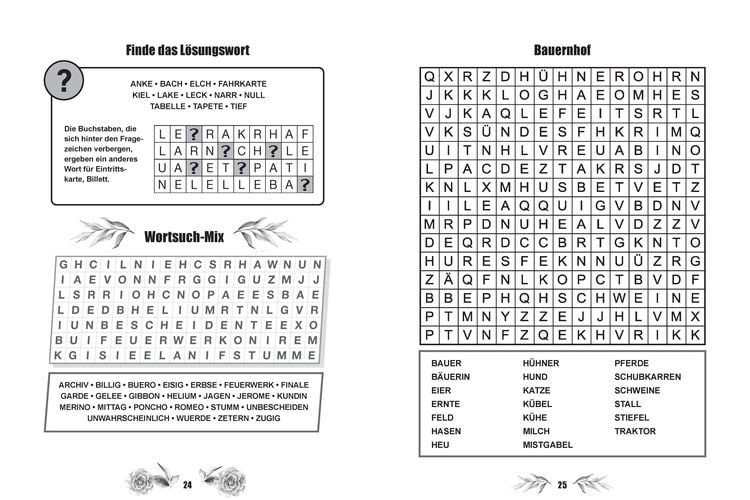 Produktbild: Wortsuchrätsel