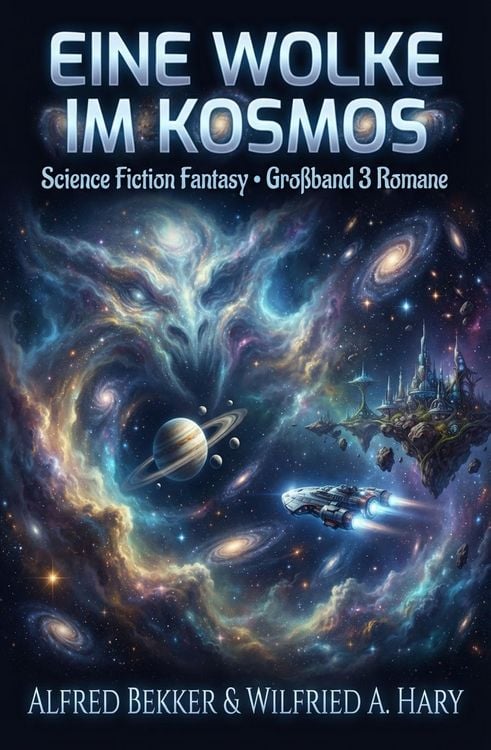 Produktbild: Eine Wolke im Kosmos: Science Fiction Fantasy Gro&szlig;band 3 Romane 4/2022