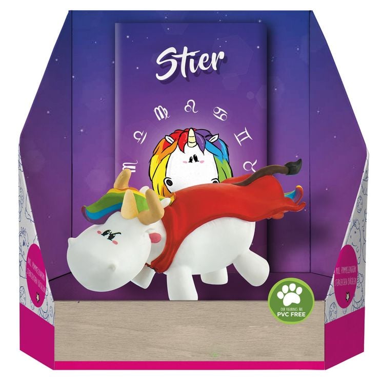 Produktbild: Pummeleinhorn Sammelfigur &ndash; Sternzeichen Stier