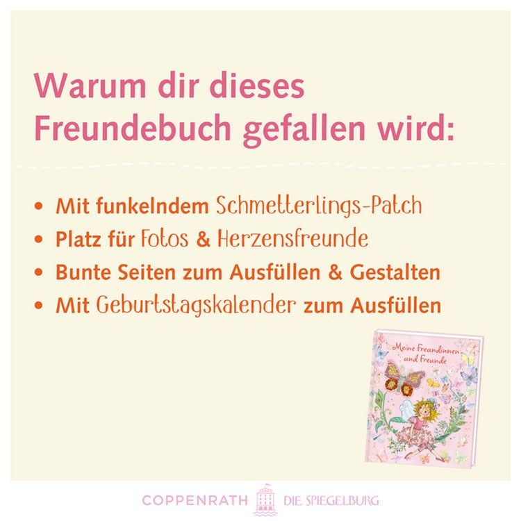 Produktbild: Freundeb.: Pr.Lillifee (Wendepaill.) Meine Freundinnen & Fr.