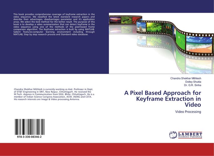Produktbild: A Pixel Based Approach for Keyframe Extraction in Video