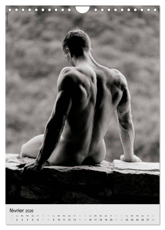 Produktbild: contrastes hommes (Calendrier mural 2026 DIN A4 horizontal), CALVENDO calendrier mensuel