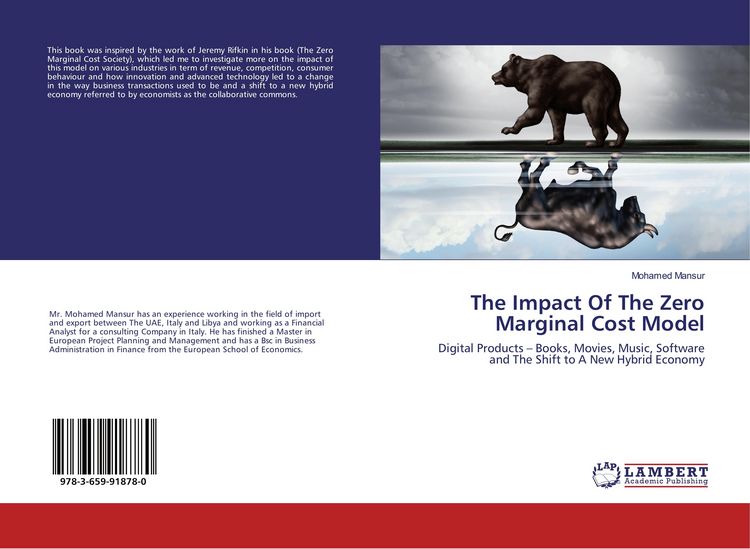 Produktbild: The Impact Of The Zero Marginal Cost Model