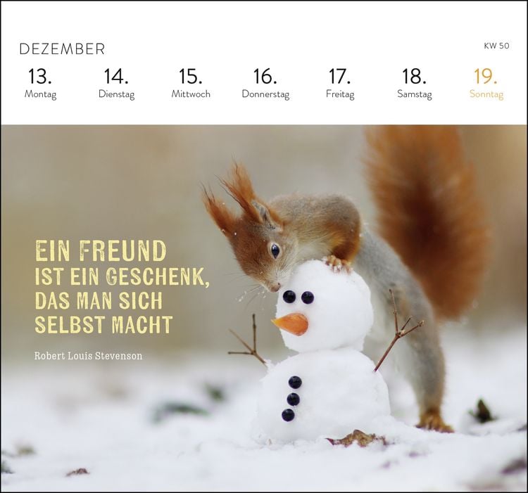 Produktbild: Postkartenkalender 2027: Kleine Gl&uuml;cksbringer f&uuml;r dein Jahr