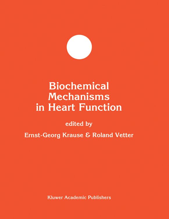 Produktbild: Biochemical Mechanisms in Heart Function