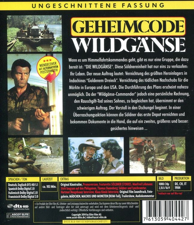 Produktbild: Geheimcode Wildg&auml;nse - Cinema Treasures