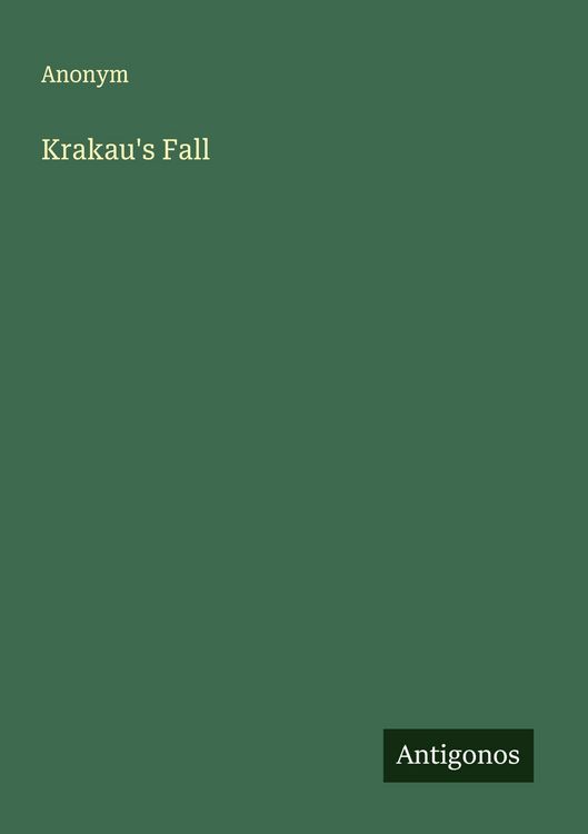 Produktbild: Krakau's Fall