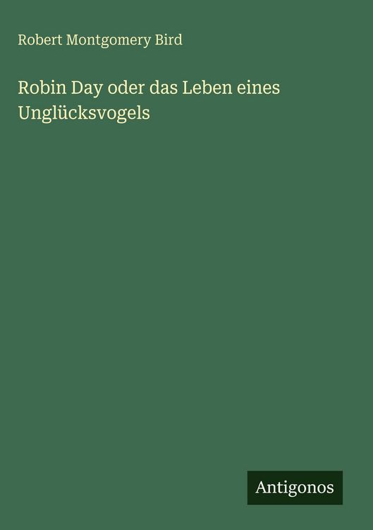 Produktbild: Robin Day oder das Leben eines Ungl&uuml;cksvogels