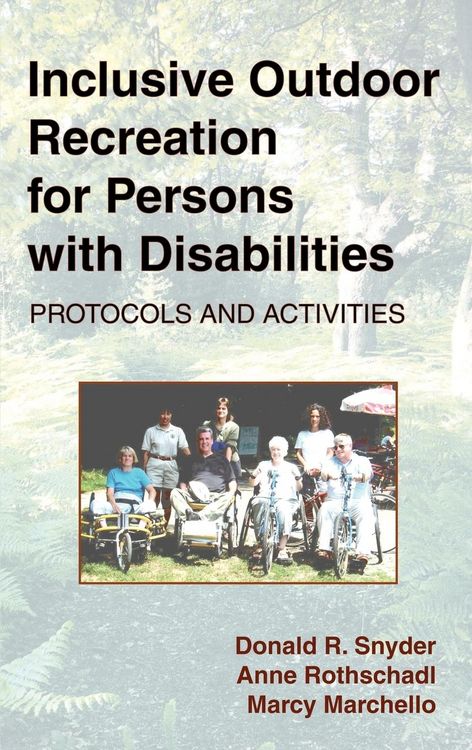 Produktbild: Inclusive Outdoor Recreation for Persons with Disabilities