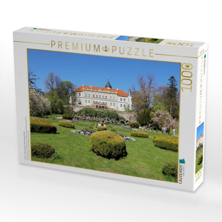 Produktbild: CALVENDO Puzzle Schloss Wiesenburg in Wiesenburg/Mark | 1000 Teile Lege-Gr&ouml;&szlig;e 64x48cm Foto-Puzzle f&uuml;r gl&uuml;ckliche Stunden