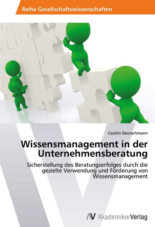 Produktbild: Wissensmanagement in der Unternehmensberatung