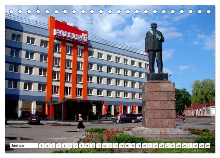 Produktbild: LENIN LEBT - Bilder einer Ikone (Tischkalender 2026 DIN A5 quer), CALVENDO Monatskalender