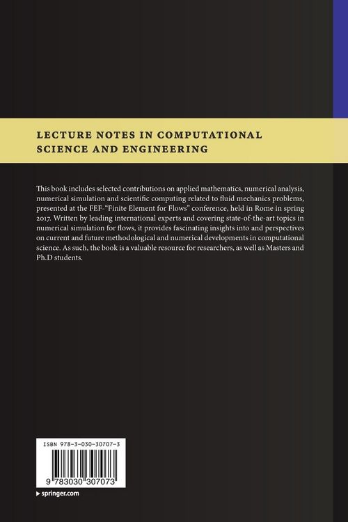 Produktbild: Numerical Methods for Flows