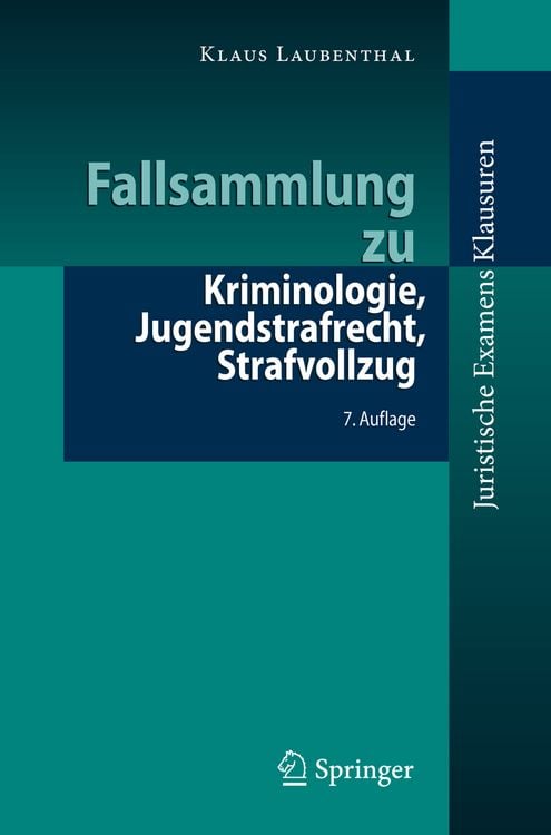 Produktbild: Fallsammlung zu Kriminologie, Jugendstrafrecht, Strafvollzug