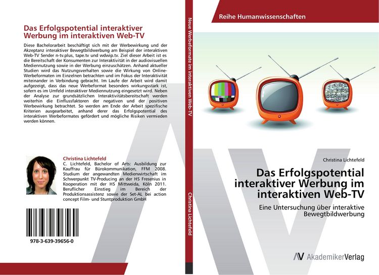 Produktbild: Das Erfolgspotential interaktiver Werbung im interaktiven Web-TV