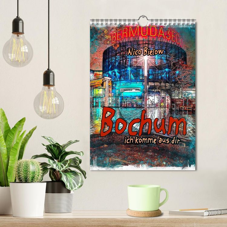 Produktbild: Bochum ich komme aus dir (Wandkalender 2026 DIN A4 hoch), CALVENDO Monatskalender