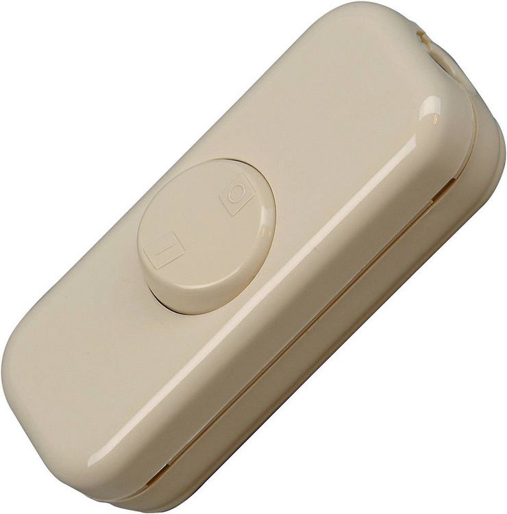 Produktbild: Kopp 193601008 Schnurschalter Wei&szlig; 1 x Aus/Ein 10A 1St.