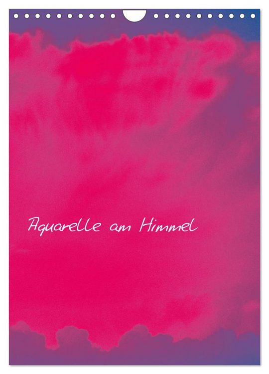 Produktbild: Aquarelle am Himmel (Wandkalender 2026 DIN A4 hoch), CALVENDO Monatskalender