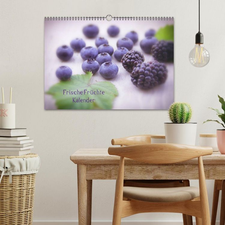 Produktbild: Frische Fr&uuml;chte Kalender (Wandkalender 2026 DIN A3 quer), CALVENDO Monatskalender