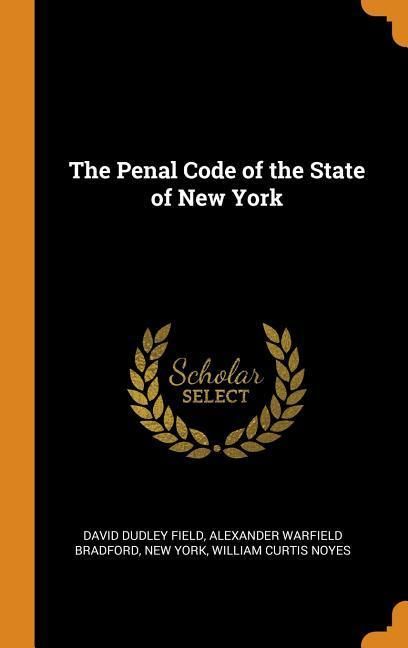 Produktbild: Penal Code Of The State Of New
