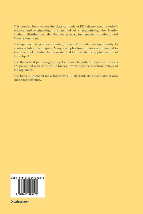 Produktbild: Principles of Partial Differential Equations