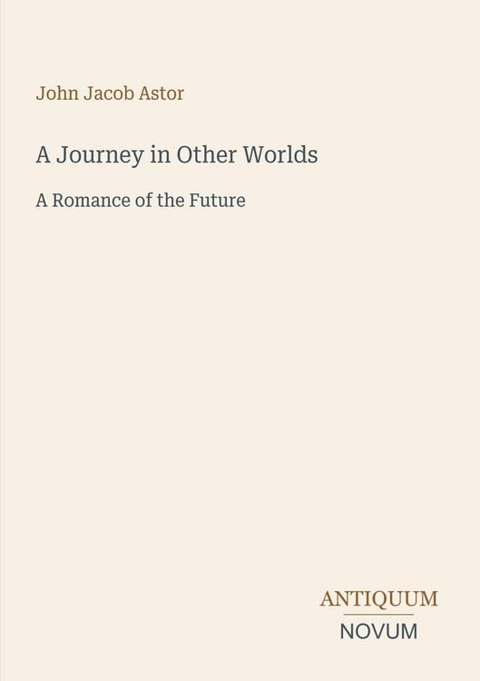 Produktbild: A Journey in Other Worlds