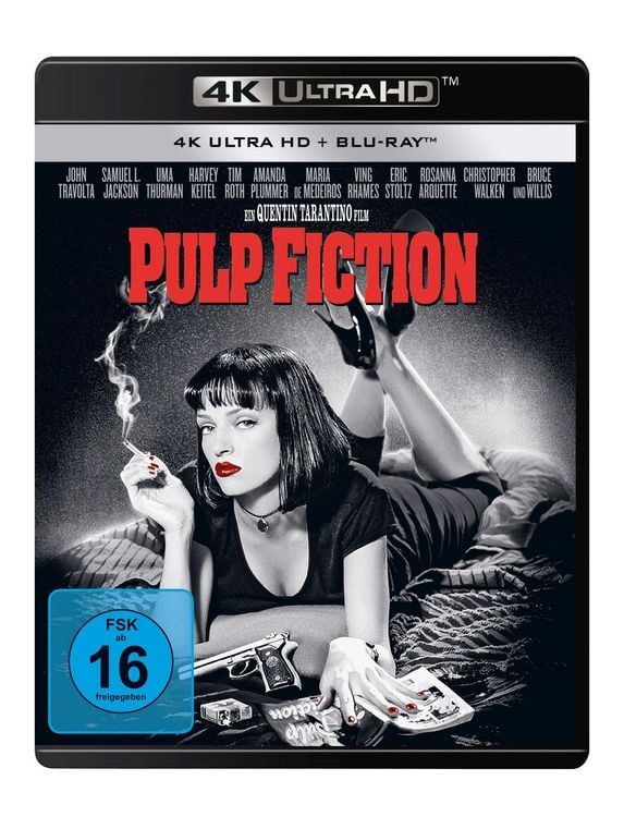 Produktbild: Pulp Fiction (4K Ultra HD) (+ Blu-ray)