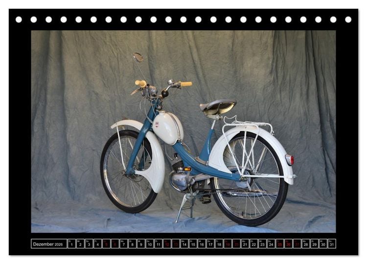 Produktbild: NSU Quickly - Mein Moped (Tischkalender 2026 DIN A5 quer), CALVENDO Monatskalender