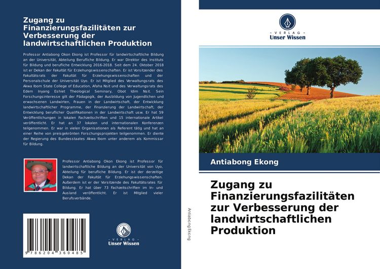 Produktbild: Zugang zu Finanzierungsfazilit&auml;ten zur Verbesserung der landwirtschaftlichen Produktion