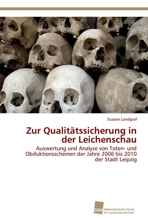 Produktbild: Zur Qualit&auml;tssicherung in der Leichenschau