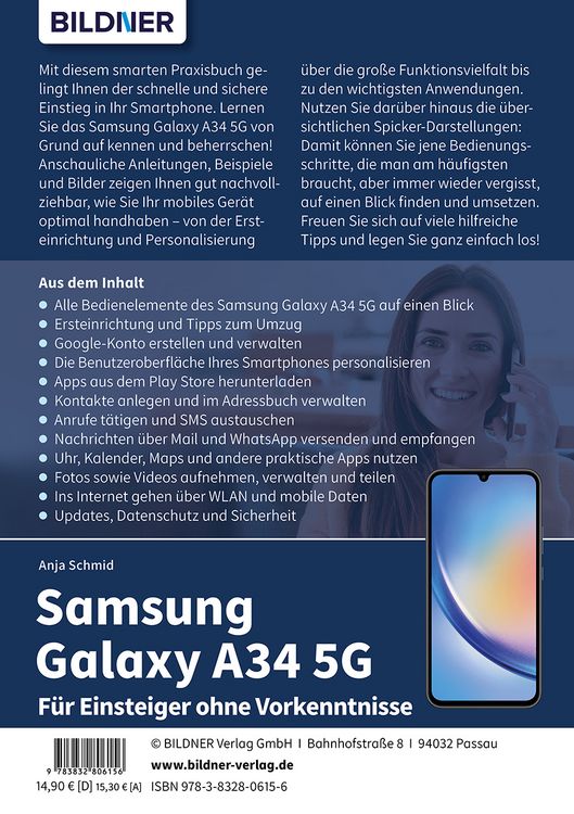Samsung Galaxy A34 5G - Für Einsteiger ohne Vorkenntnisse