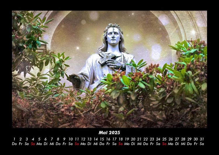 Produktbild: Mit Fantasy durch's Jahr 2025 Fotokalender DIN A3