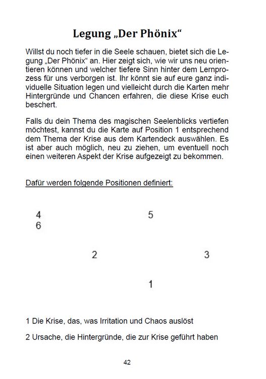 Produktbild: Der magische Seelenblick mit den Lenormandkarten