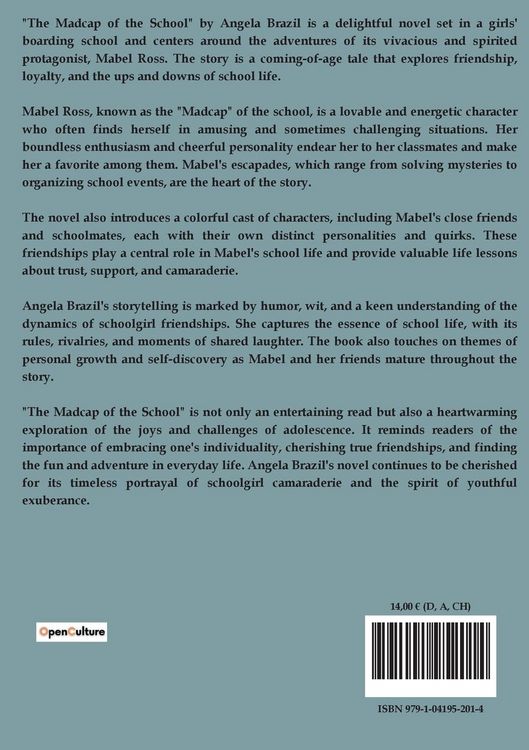 Produktbild: The Madcap of the School