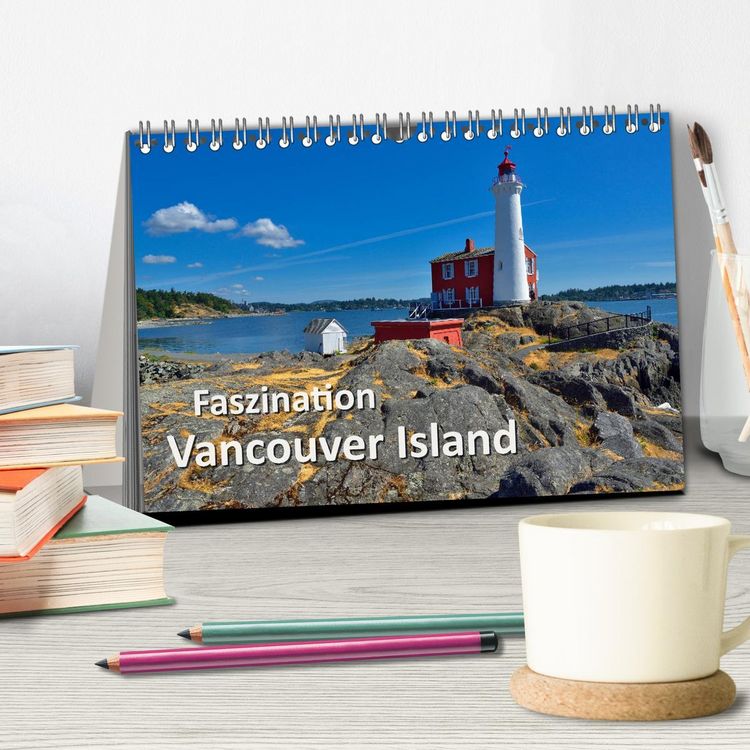 Produktbild: Faszination Vancouver Island (Tischkalender 2026 DIN A5 quer), CALVENDO Monatskalender