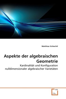 Produktbild: Schiechtl, M: Aspekte der algebraischen Geometrie