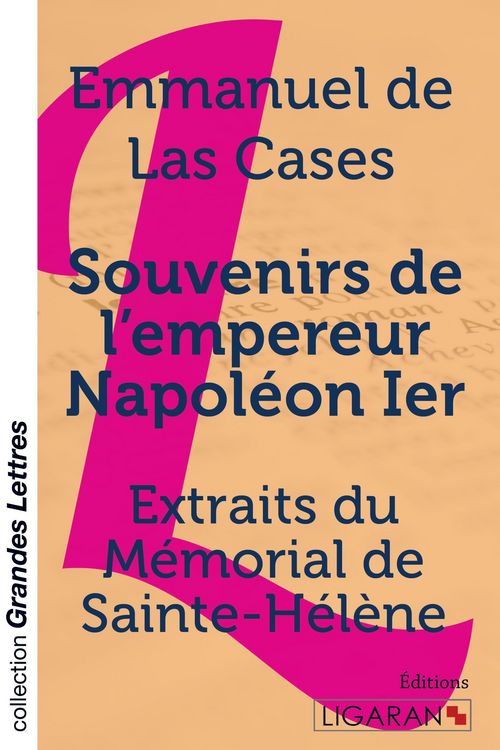 Produktbild: Souvenirs de l'empereur Napol&eacute;on Ier (grands caract&egrave;res)